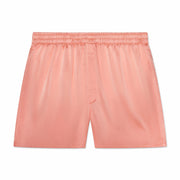 Pink silk boxer short